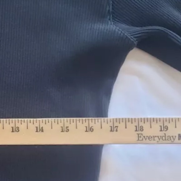 RRL Double RL Ralph Lauren Thermal Waffle Knit Turtle Neck Sweater Mens Large L - Picture 14 of 15